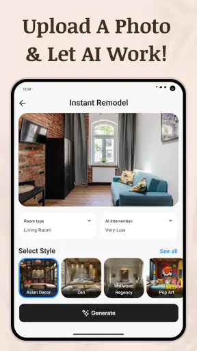 Decoração de Casas IA screenshot