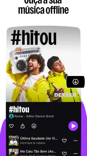 Deezer: Ouvir Música e Podcast screenshot 7