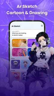 Desenho AR: Esboço & Cartoon screenshot 2