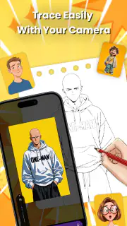Desenho AR: Esboço & Cartoon screenshot 3