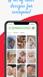 Desenhos de unhas em esmalte screenshot 2