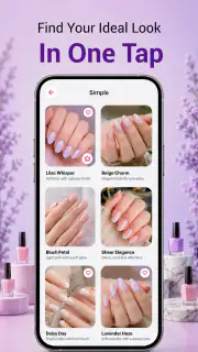 Designs e ideias de nail art screenshot 3
