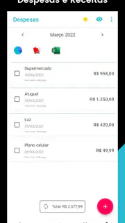 Despesas Finanças Pessoais screenshot 1
