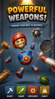 Destroy Puppet -Ragdoll Launch screenshot 2