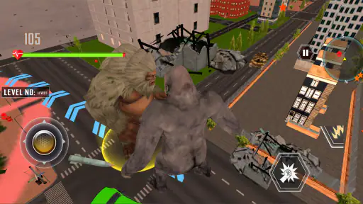 Destruição Cidade Titãs Kaiju screenshot 5