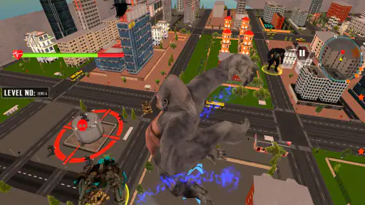 Destruição Cidade Titãs Kaiju screenshot 8