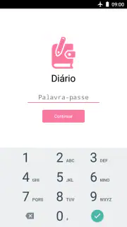 Diário com uma fechadura screenshot 4