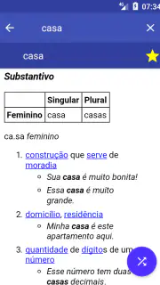 Dicionário de Português screenshot 2