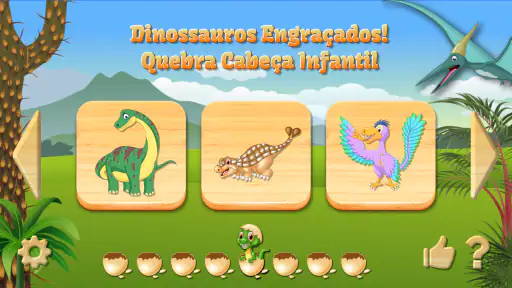 Dino Puzzles, Jogo Completo screenshot 1