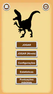 Dinossauros Quiz screenshot 1
