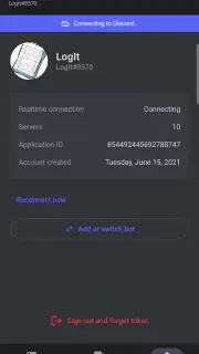 Discord Bot Client for Android screenshot 1