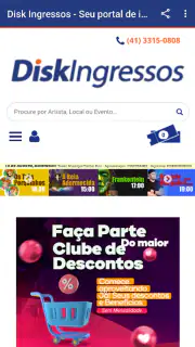 DiskIngressos screenshot 2