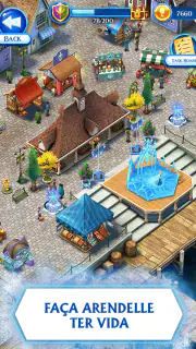 Disney Frozen Free Fall screenshot 2