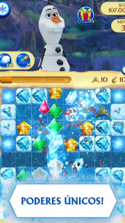 Disney Frozen Free Fall screenshot 3