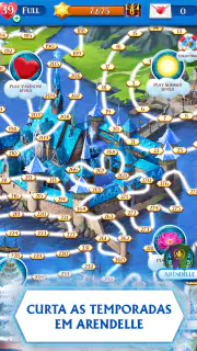 Disney Frozen Free Fall screenshot 4