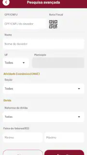 Dívida Aberta screenshot 2
