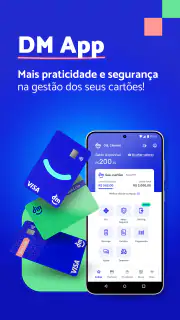DM App: Conta, Crédito e Pix screenshot 1