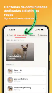 Dog Care: Comunidades por Raça screenshot 2