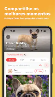 Dog Care: Comunidades por Raça screenshot 3