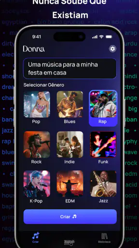 Donna IA Music & Canção Criar screenshot