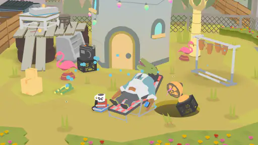 Donut County screenshot 1
