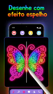 Doodle Arte: Brilho Neon screenshot 6
