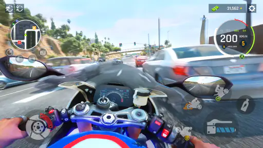 Driving Motor Racing Simulator screenshot