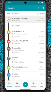 Drivvo - Gestão de veículos screenshot 1