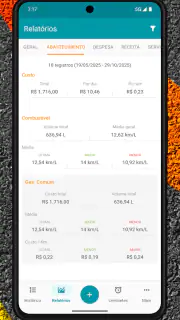 Drivvo - Gestão de veículos screenshot 5
