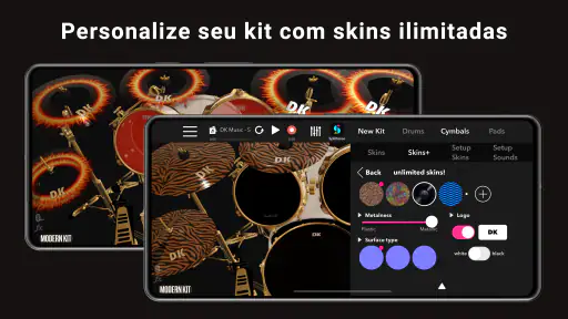 DrumKnee Bateria Eletrônica 3D screenshot 1