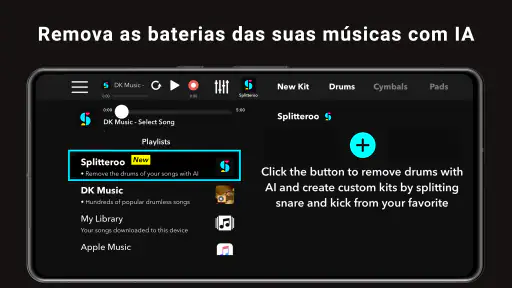 DrumKnee Bateria Eletrônica 3D screenshot 3