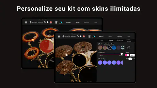DrumKnee Bateria Eletrônica 3D screenshot 6