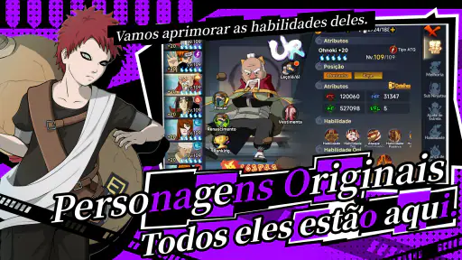 Duelo Ninja: Vontade do Fogo screenshot 7