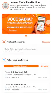 EaD Unifatecie screenshot 2