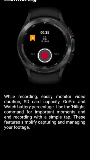 EasyBlack 12 for GoPro,Wear OS screenshot 6