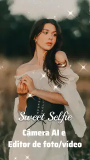 Editor e Câmera - Sweet Selfie screenshot 1