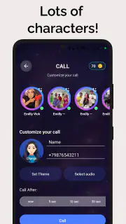 Emilly Vick Fake Call & Chat screenshot 5
