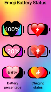 Emoji Battery Widget screenshot 1