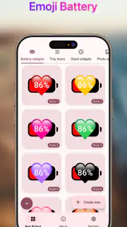 Emoji Battery Widget screenshot 6