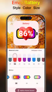 Emoji Battery Widget screenshot 8