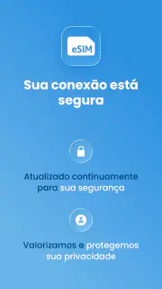 eSIM Viagens e Dados Móveis screenshot 8