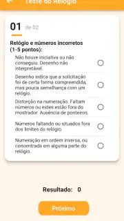 Exames Cognitivos screenshot 3
