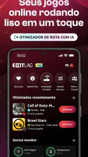 ExitLag - Melhore o seu Ping screenshot 1