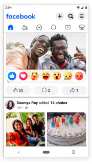 Facebook Lite screenshot 2