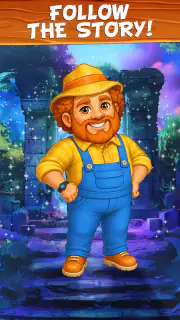 Farm Town: Merge Village Story screenshot 1