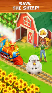 Farm Town: Merge Village Story screenshot 7