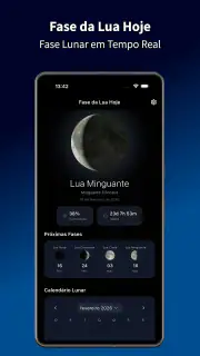 Fase da Lua Hoje screenshot 1