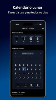 Fase da Lua Hoje screenshot 2