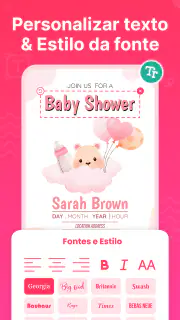 Fazer Convite Virtual screenshot 6