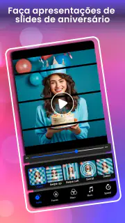 Fazer vídeo de aniversário screenshot 3